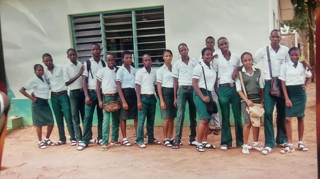 Group photo of classmates